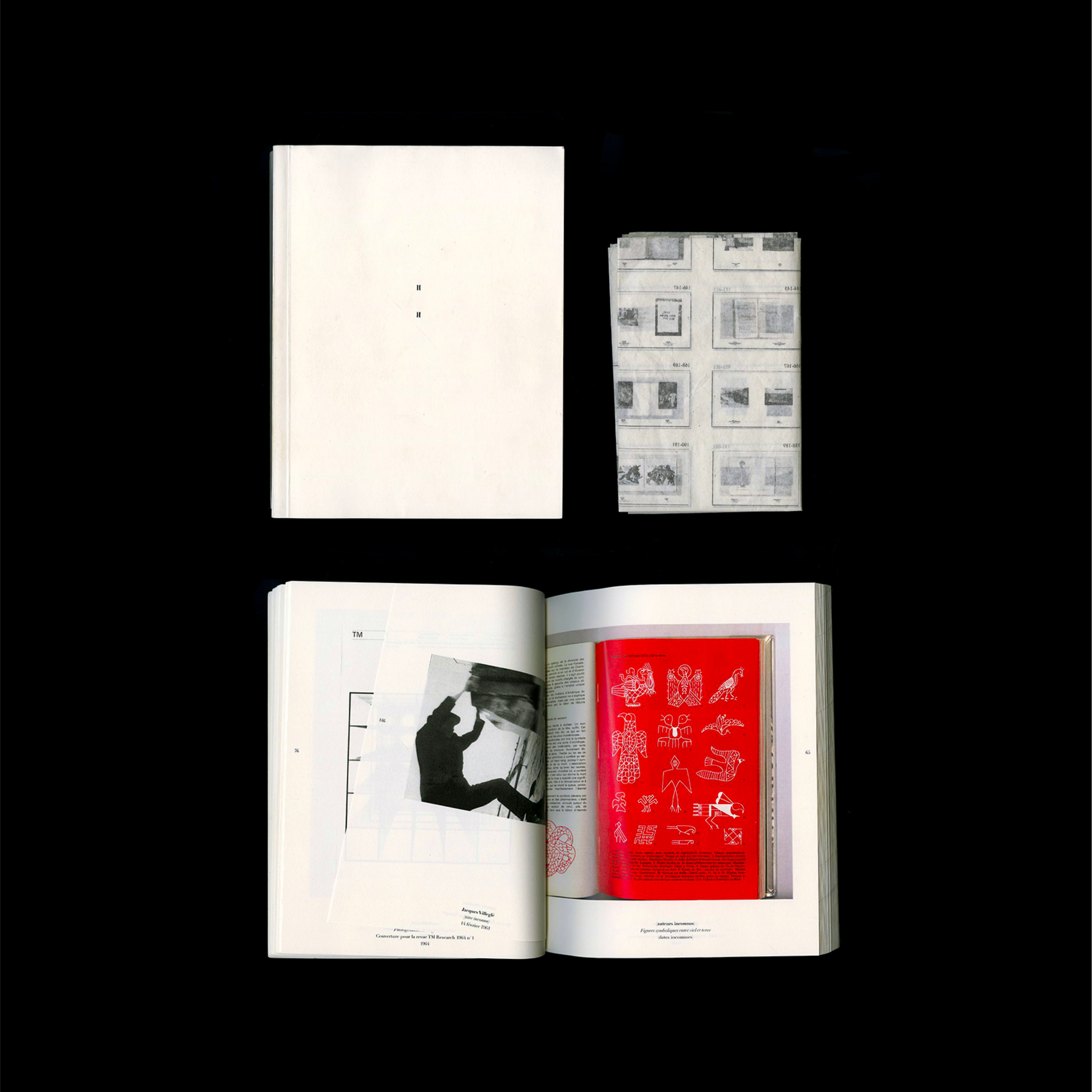 View of Musee Imaginaire, book design by Lena Robin